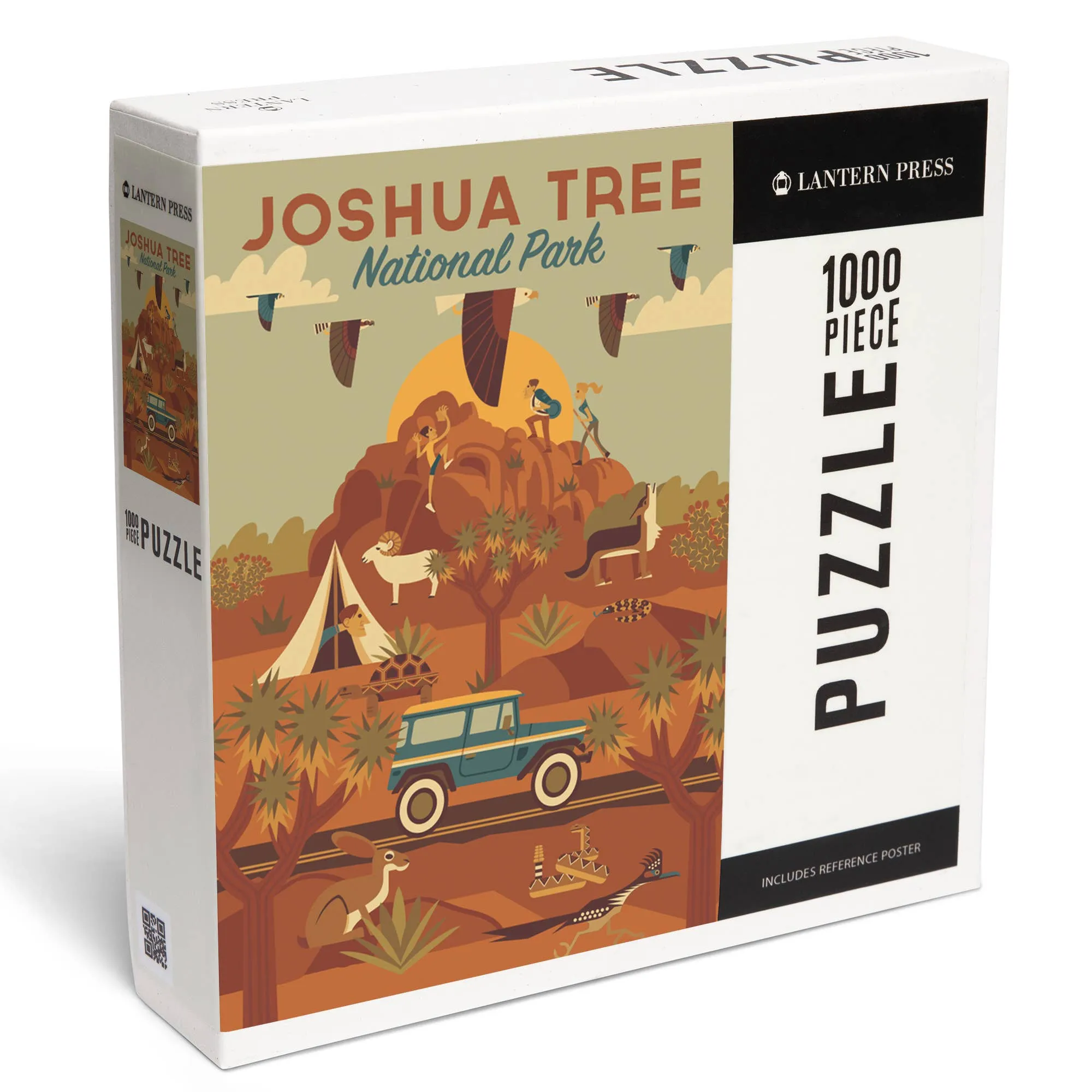 1000 PIECE PUZZLE Joshua Tree National Park, CA Geometric