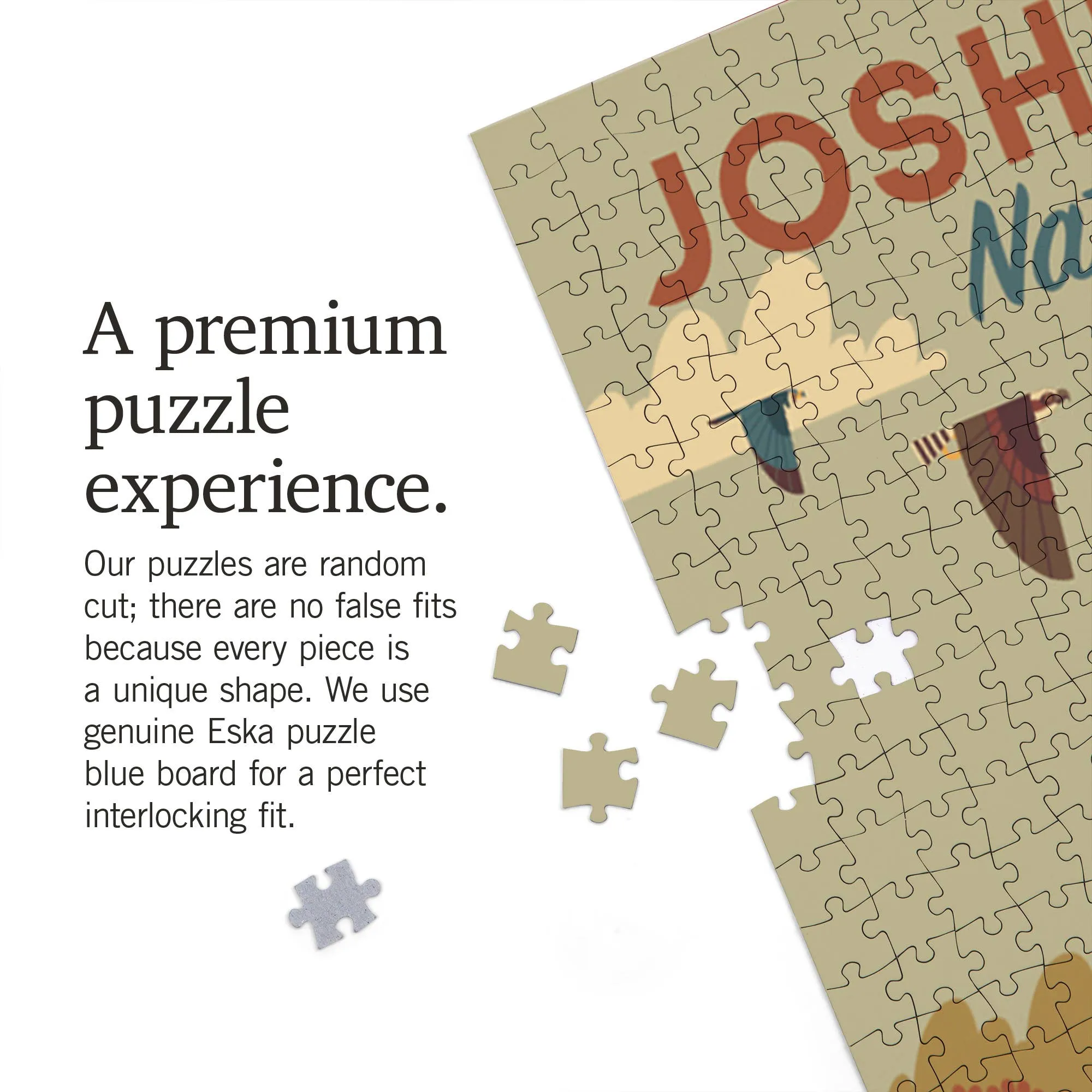 1000 PIECE PUZZLE Joshua Tree National Park, CA Geometric