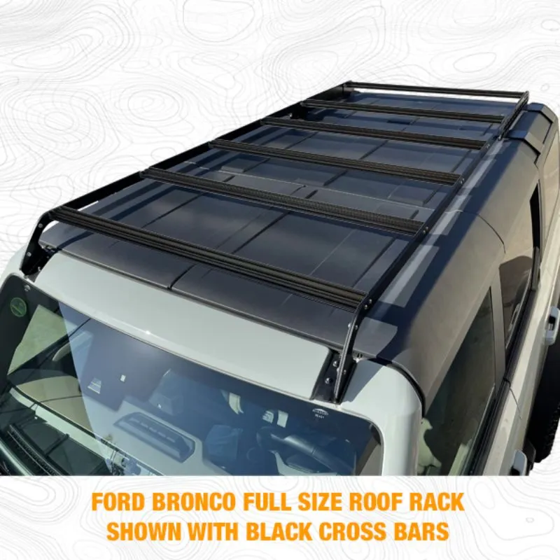 Badass Tents 2021-23 Ford Bronco 4-Door Roof Rack for Hardtop – NEW 2.0 ALUMINUM