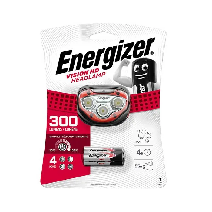 Energizer LED Vision HD Headlight - 50 Metres