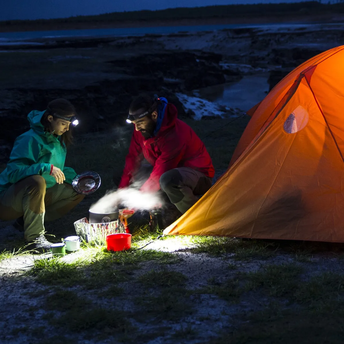 Festival Bundle - ML4 Lantern   HF4R Core Head Torch   K6R 4GB Keyring Torch