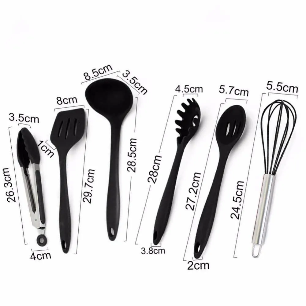 Food Grade Silicone Kitchen Utensils Sets
