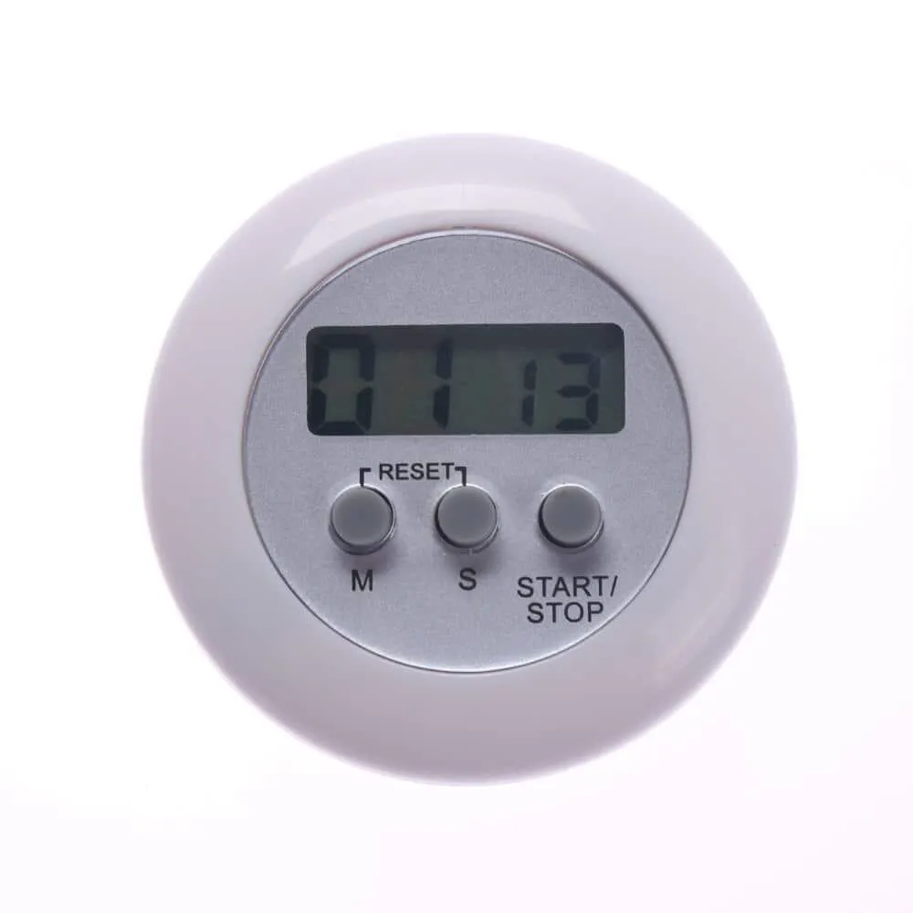 LCD Digital Round Kitchen Timer
