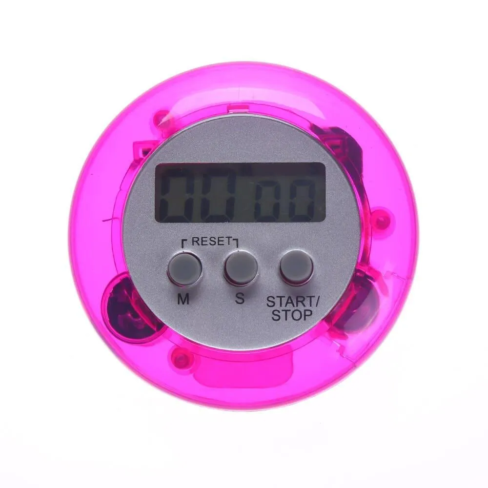 LCD Digital Round Kitchen Timer