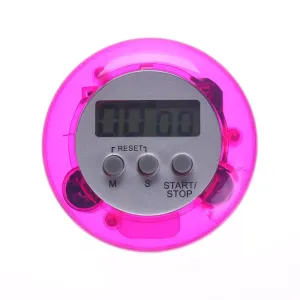 LCD Digital Round Kitchen Timer
