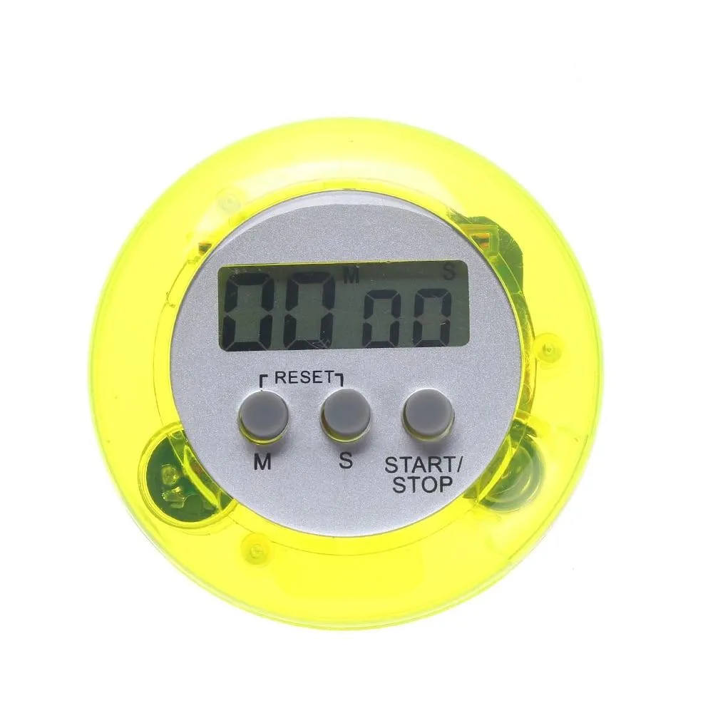 LCD Digital Round Kitchen Timer