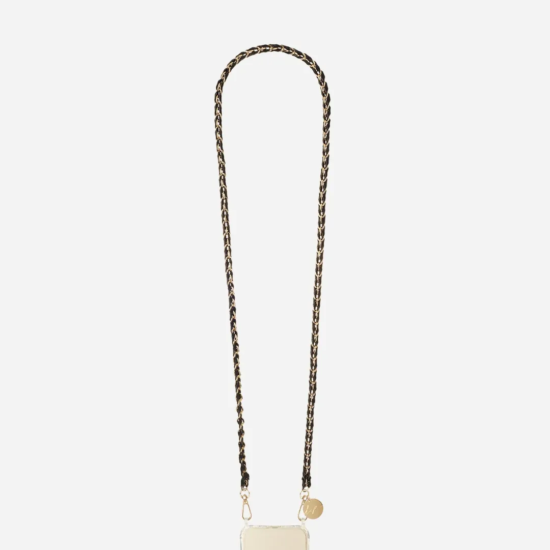 Lou Long Chain (Black   Gold)