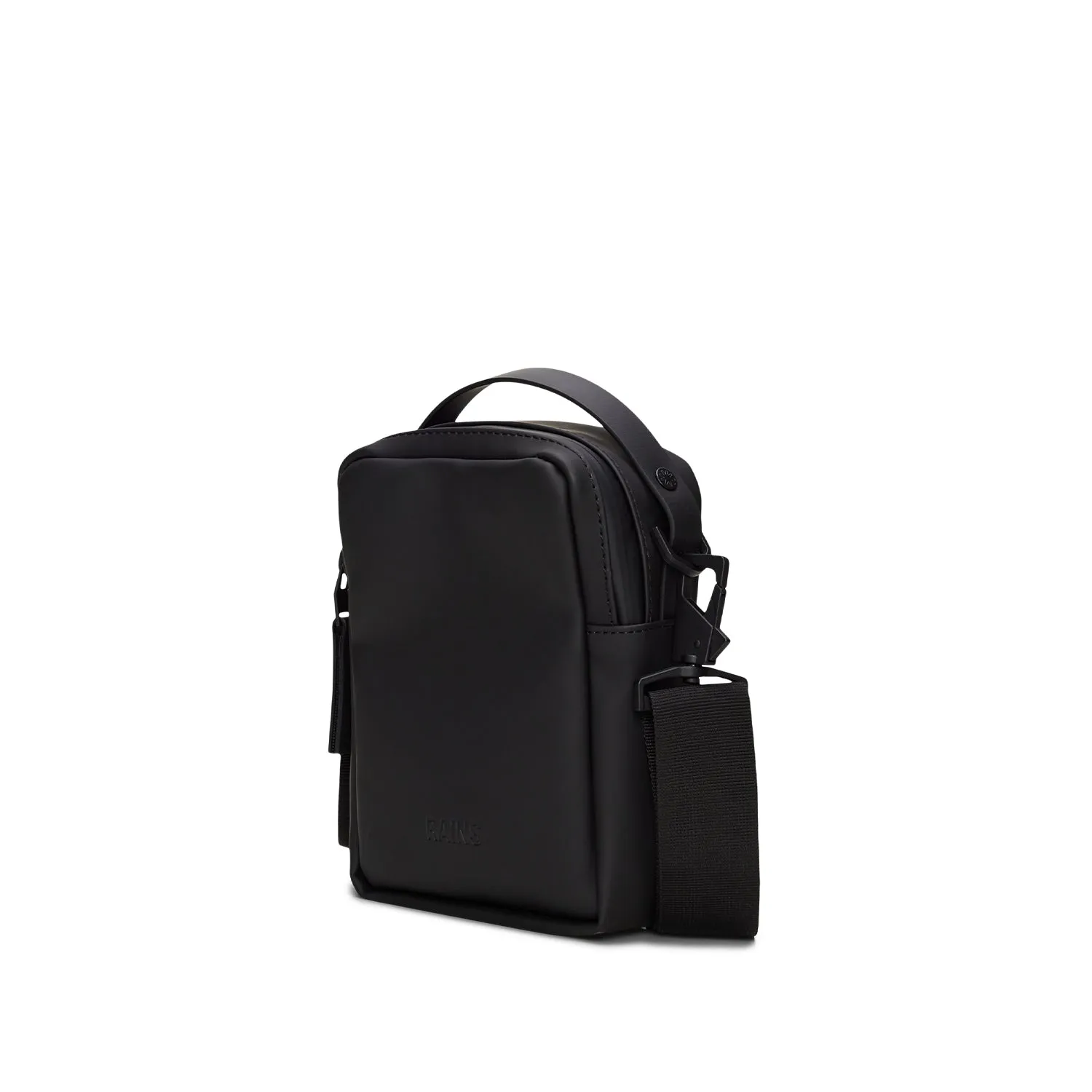 Rains Reporter Box Bag W3 in Black