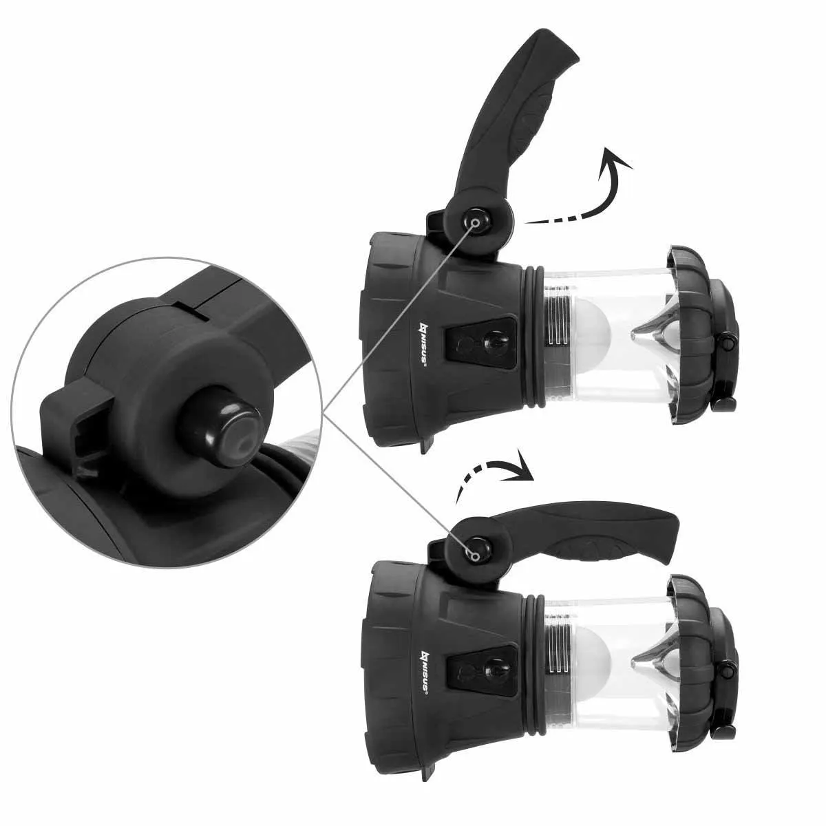 Rechargeable Camping Lantern and Spotlight